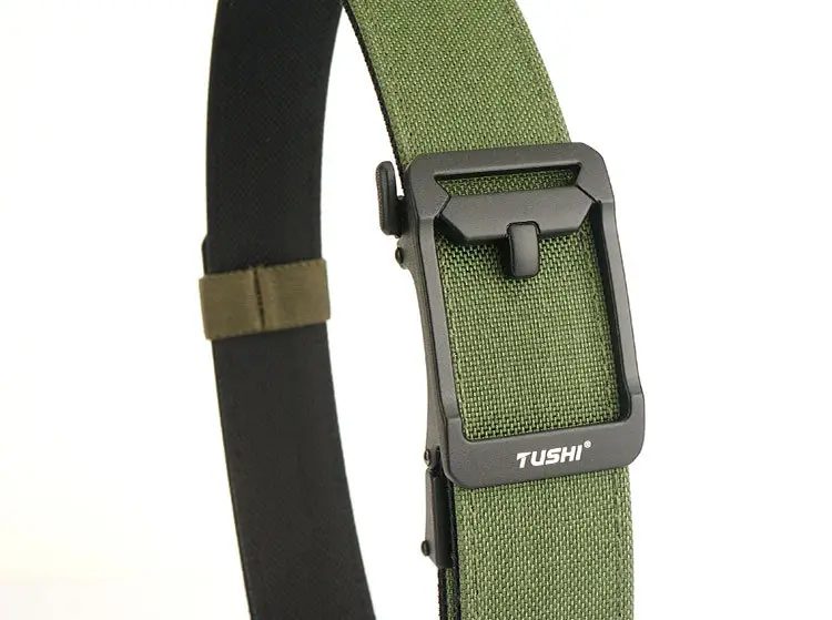 Tactical Green Nylon Belt for Men — feature 20