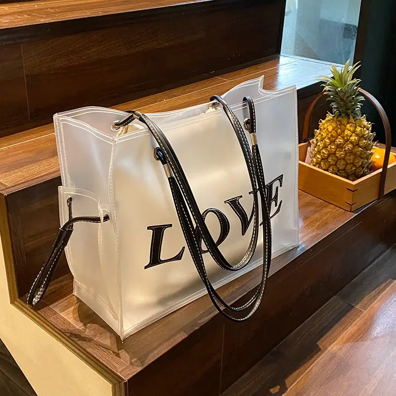 Transparent Jelly Shoulder Bag for Women 2023