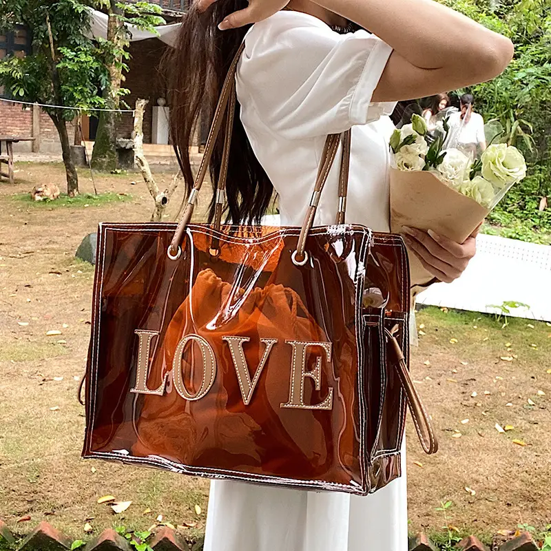 Transparent Jelly Shoulder Bag for Women 2023
