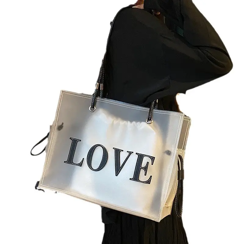Transparent Jelly Shoulder Bag for Women 2023