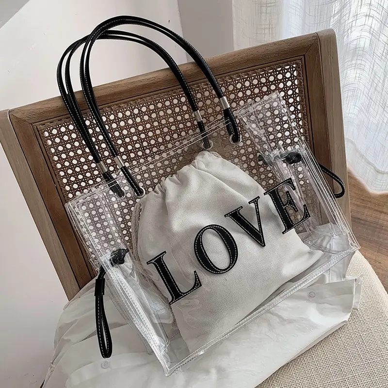 Transparent Jelly Shoulder Bag for Women 2023