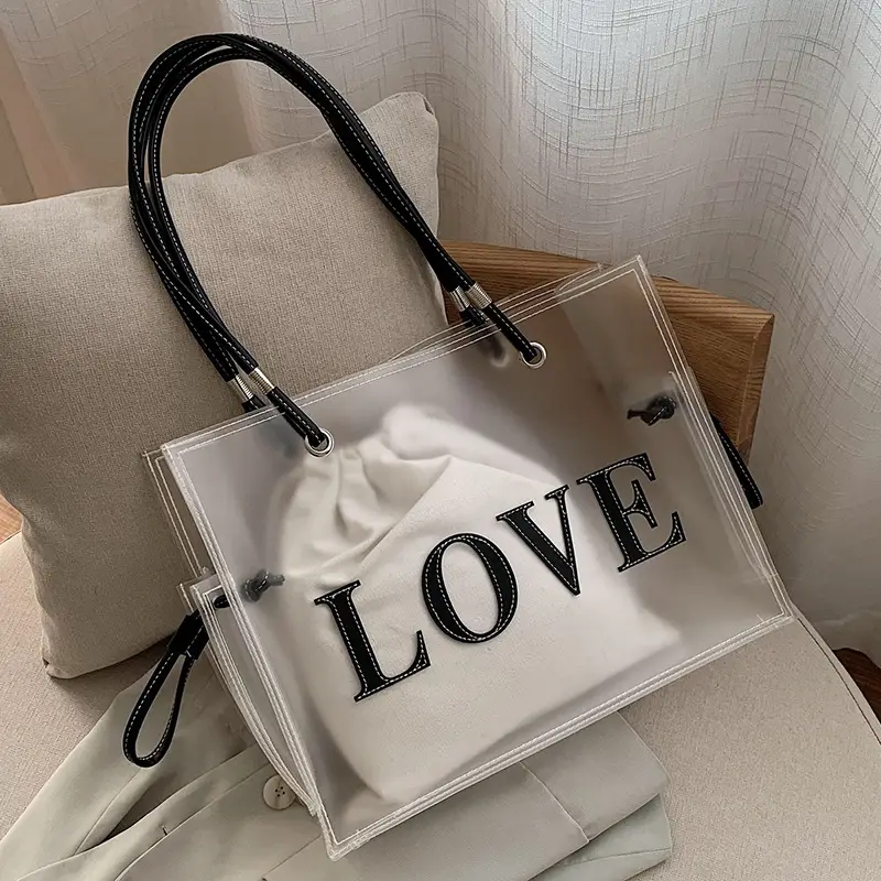Transparent Jelly Shoulder Bag for Women 2023