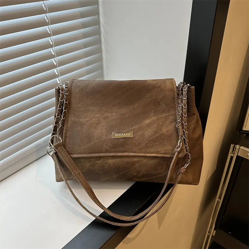 Korean Style Chain Tote Bag Women 2024 New Fashion - Image 5