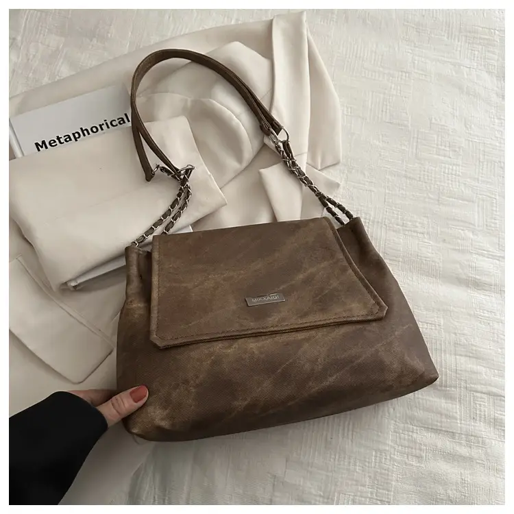 Korean Style Chain Tote Bag Women 2024 New Fashion — feature 23