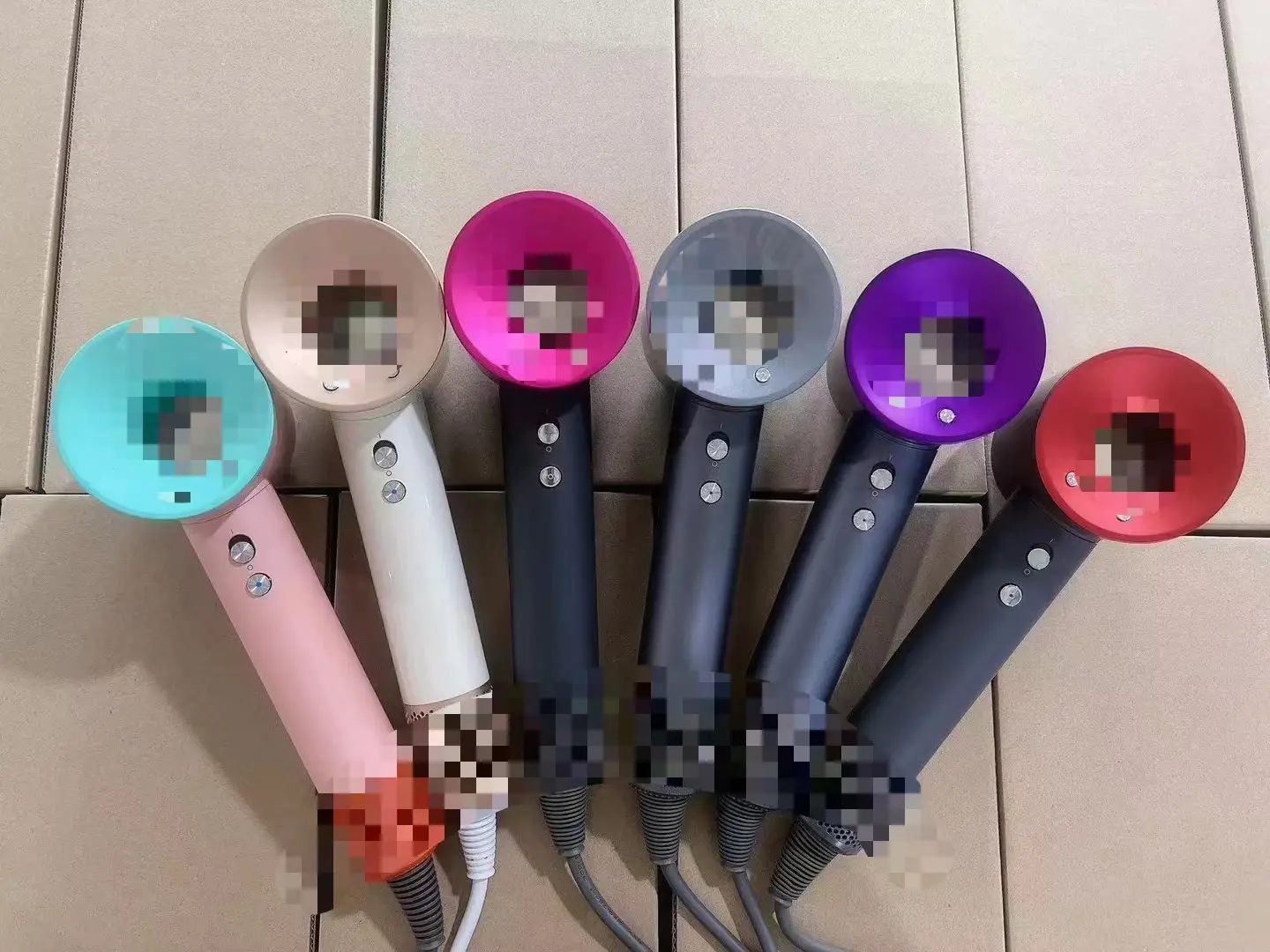 High-Speed Hair Dryer with Pink Cap — feature 2