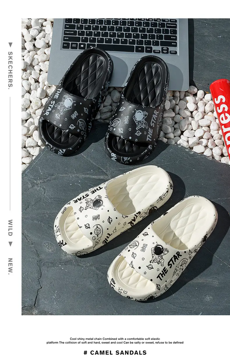2025 Men's Super Soft Printed Sandals Summer — feature 10
