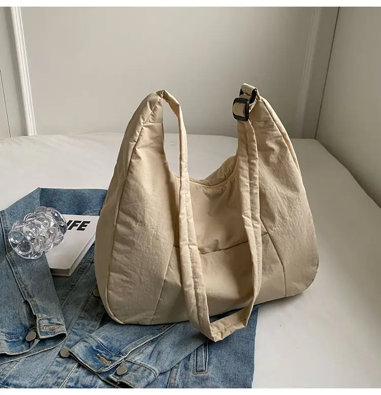Women Crossbody Bag Olive Green Large Capacity Tote — feature 100
