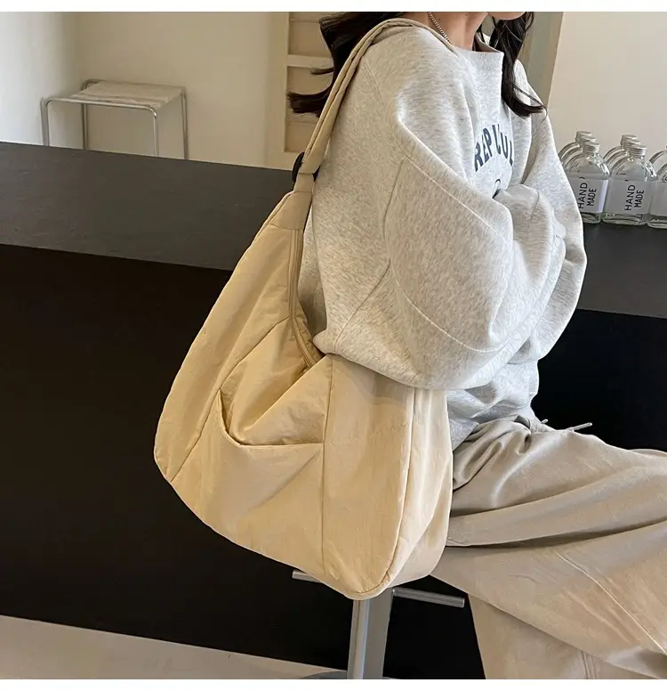 Women Crossbody Bag Olive Green Large Capacity Tote — feature 26