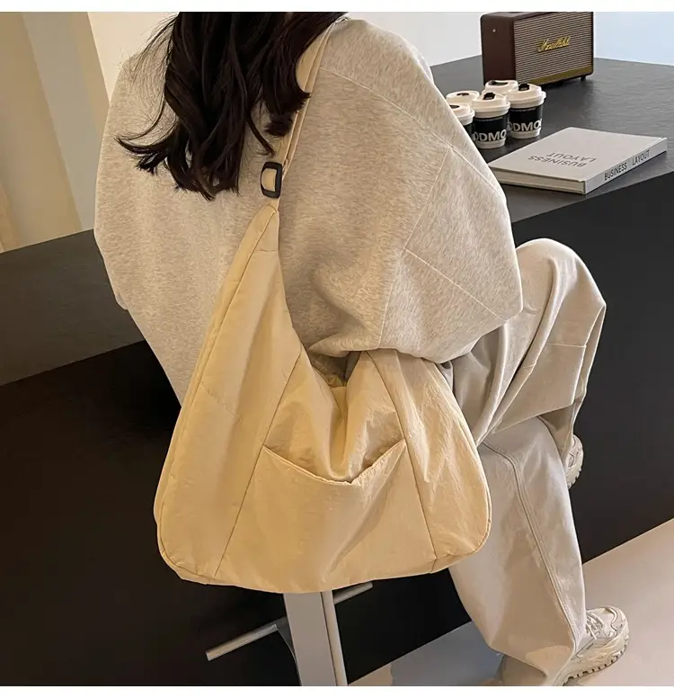 Women Crossbody Bag Olive Green Large Capacity Tote — feature 29