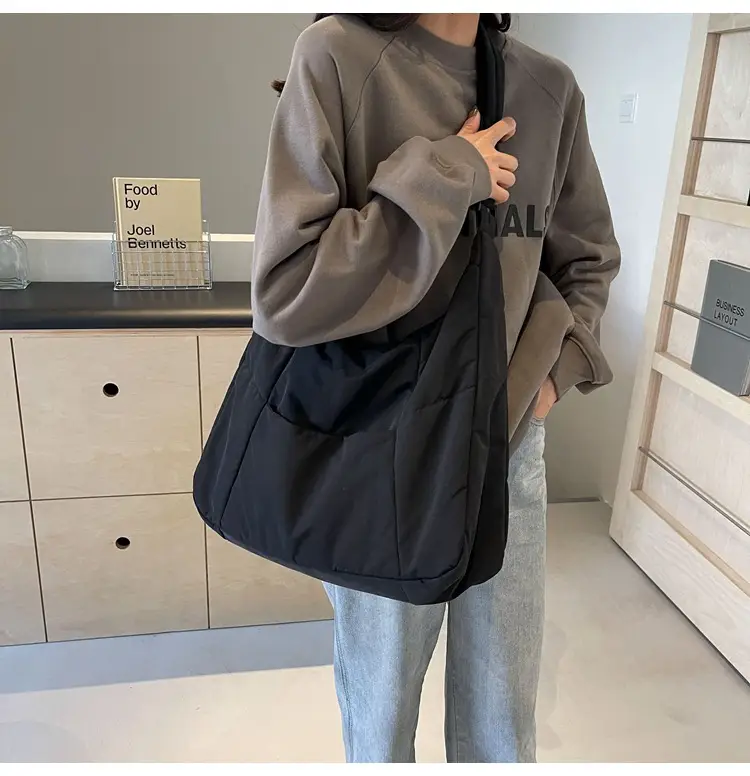 Women Crossbody Bag Olive Green Large Capacity Tote — feature 48