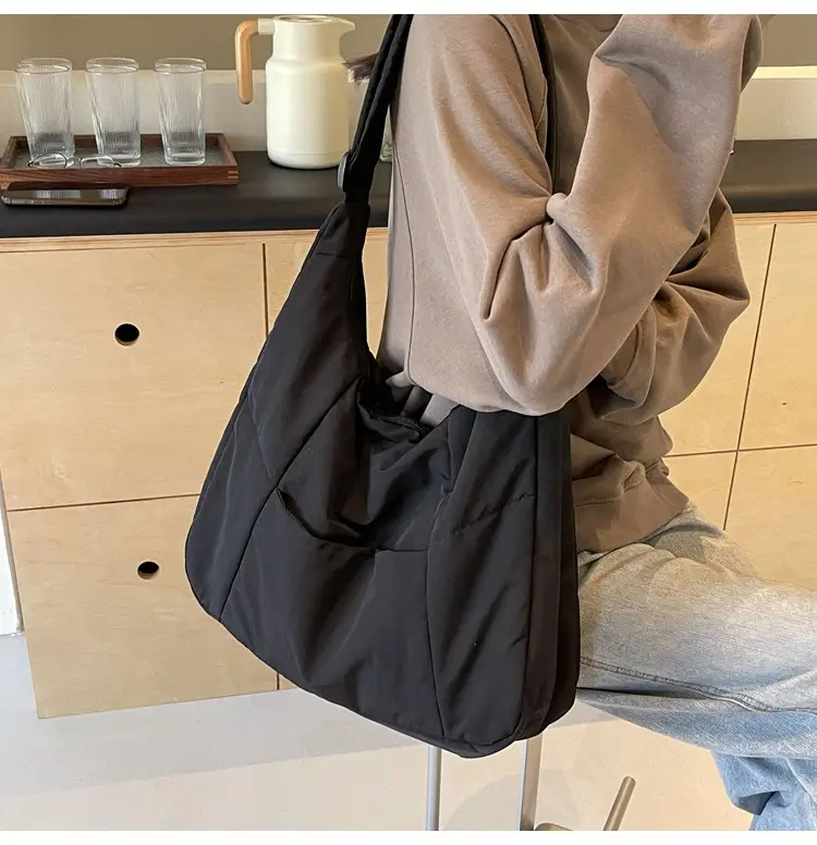 Women Crossbody Bag Olive Green Large Capacity Tote — feature 57