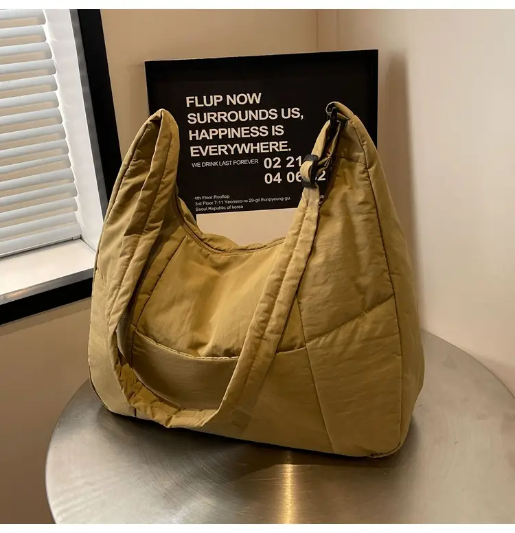 Women Crossbody Bag Olive Green Large Capacity Tote — feature 86