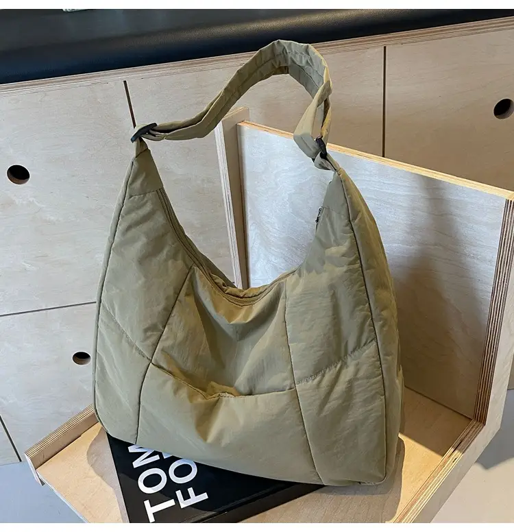 Women Crossbody Bag Olive Green Large Capacity Tote — feature 88