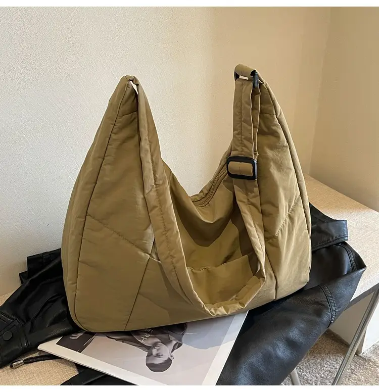 Women Crossbody Bag Olive Green Large Capacity Tote — feature 94