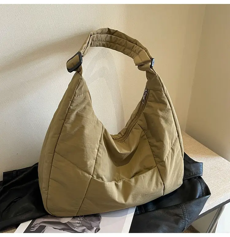 Women Crossbody Bag Olive Green Large Capacity Tote — feature 95