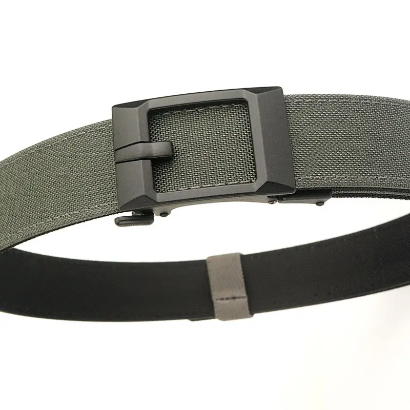 Men's Black Nylon Belt with Hardened Buckle - Image 5