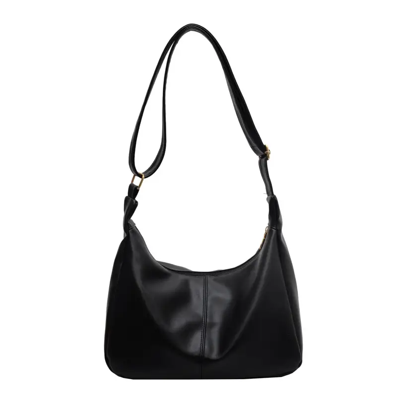 Brown Leather Shoulder Messenger Bag for Women - Image 5