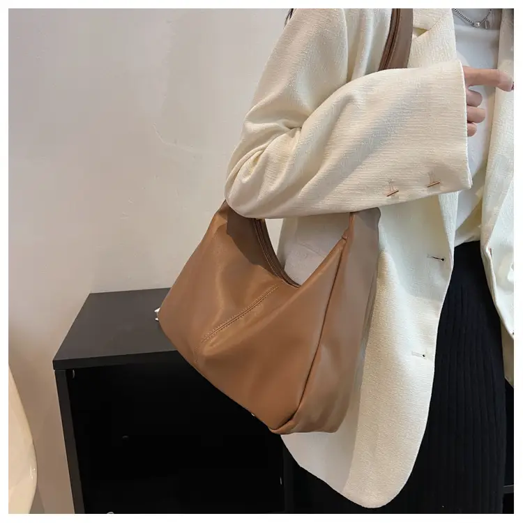 Brown Leather Shoulder Messenger Bag for Women — feature 12