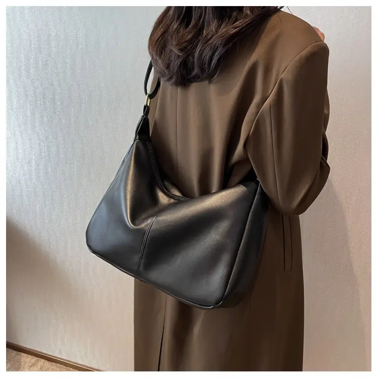 Brown Leather Shoulder Messenger Bag for Women — feature 27