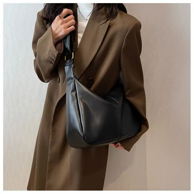 Brown Leather Shoulder Messenger Bag for Women — feature 33
