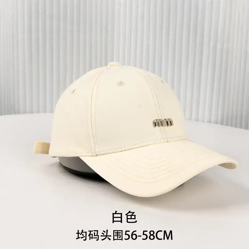 Women Brown Baseball Cap mm Logo 56-58CM - Image 8