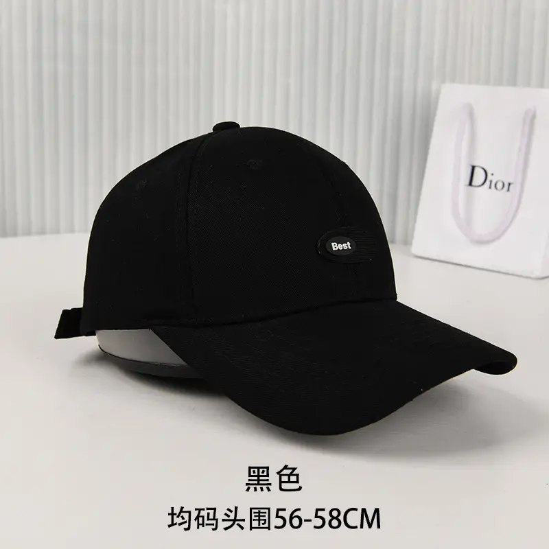 Women's White Adjustable Baseball Cap 56-58CM - Image 7