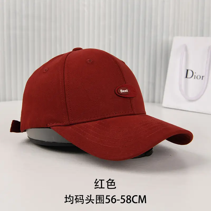 Women's White Adjustable Baseball Cap 56-58CM - Image 4