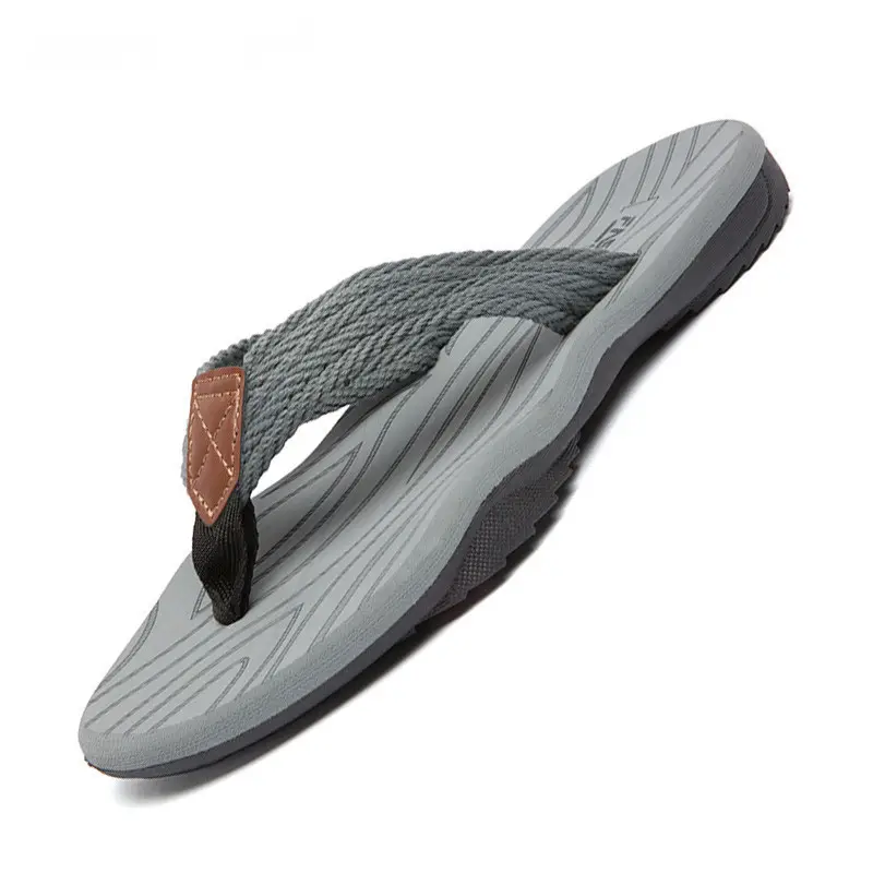 Men's flip-flops ins fashionable summer non-slip outdoor sandals Flip-Flops flip-flops men's net red sandals beach shoes men - Image 9