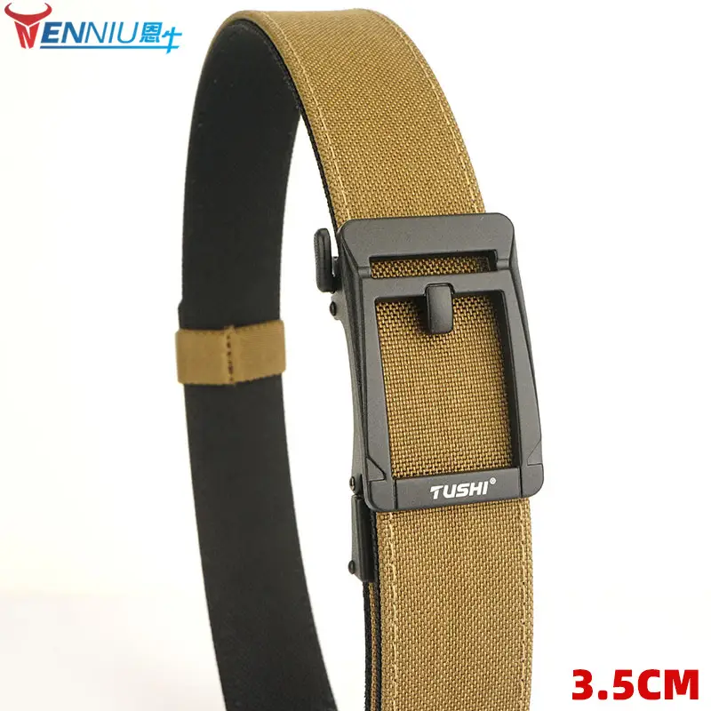 3.5CM Black Nylon Automatic Buckle Shooting Belt - Image 6