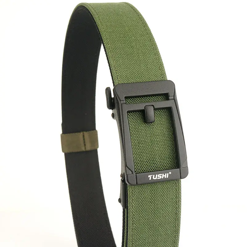 3.5CM Black Nylon Automatic Buckle Shooting Belt - Image 2