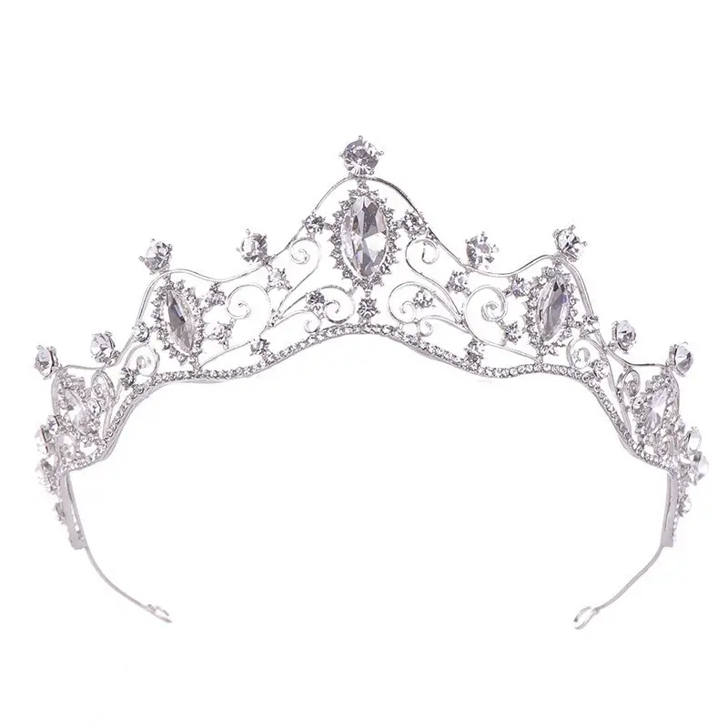 Cross-Border Bridal Crown Rhinestone Hair Accessory - Image 23