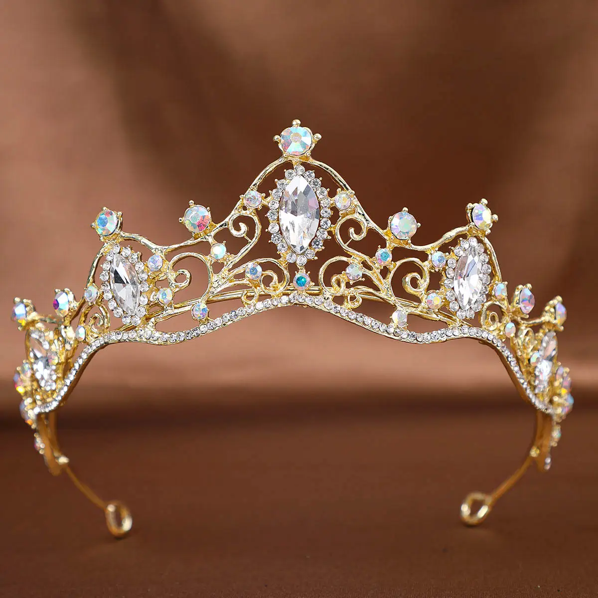 Cross-Border Bridal Crown Rhinestone Hair Accessory - Image 10