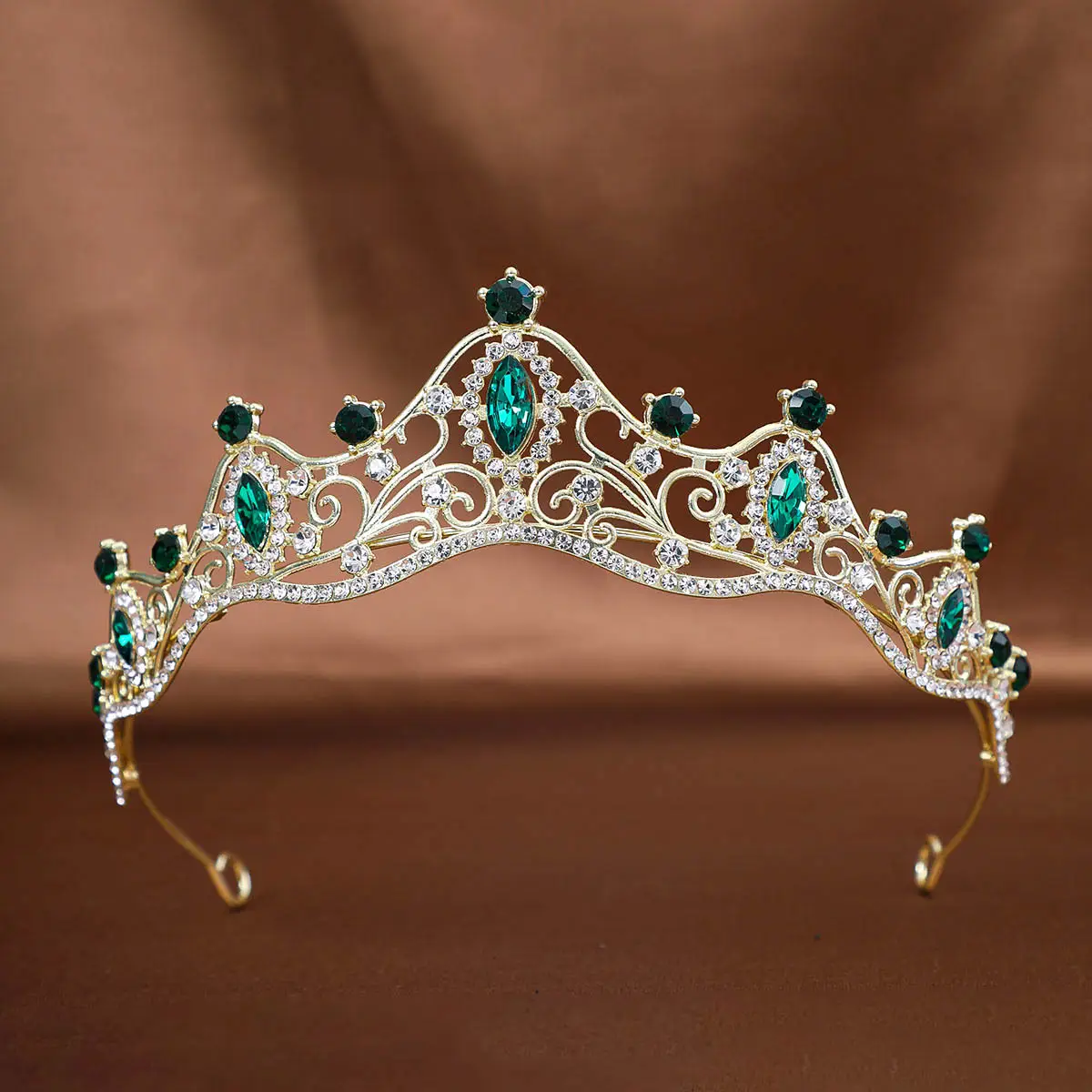 Cross-Border Bridal Crown Rhinestone Hair Accessory - Image 12