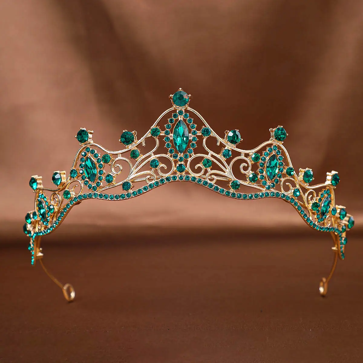 Cross-Border Bridal Crown Rhinestone Hair Accessory - Image 13