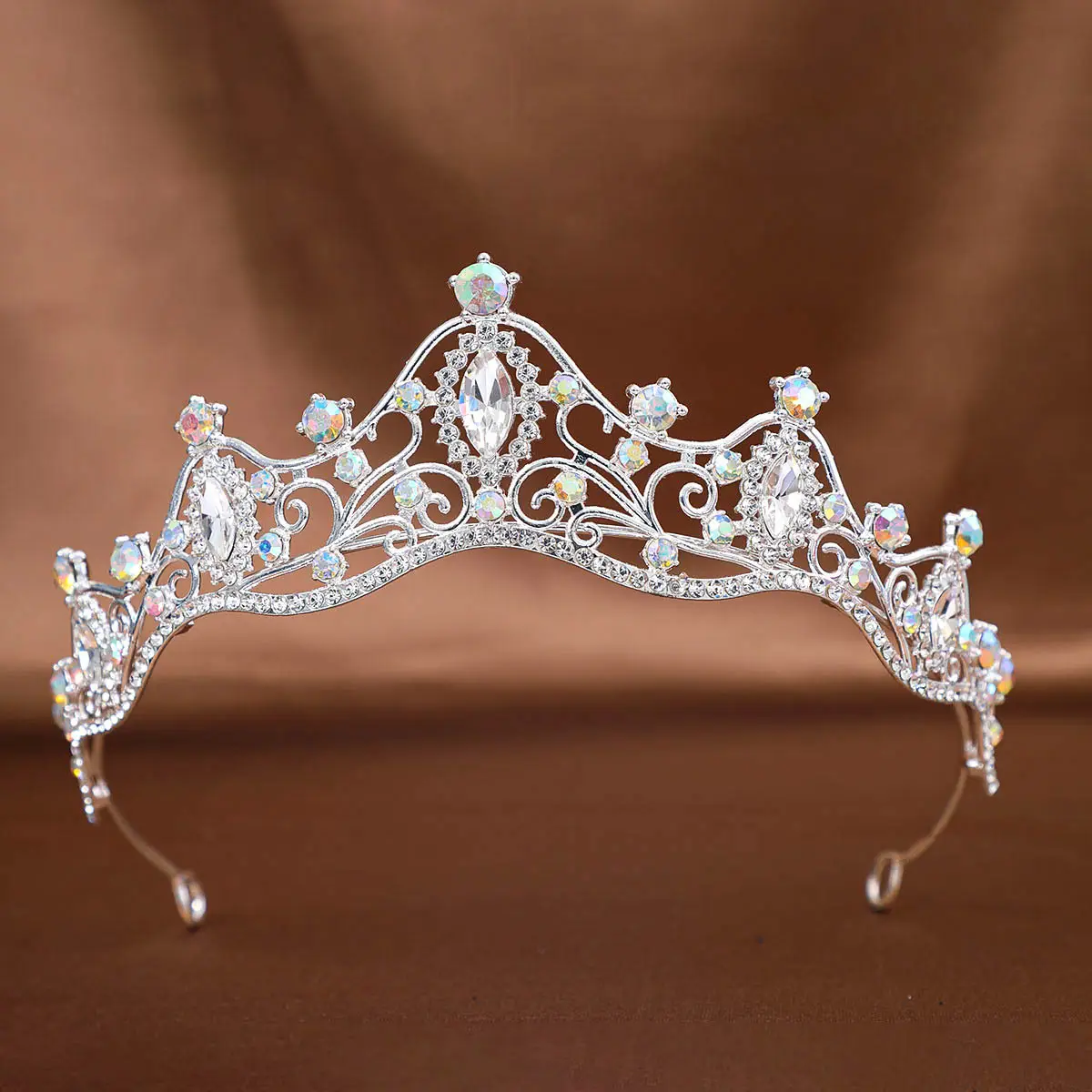 Cross-Border Bridal Crown Rhinestone Hair Accessory - Image 15