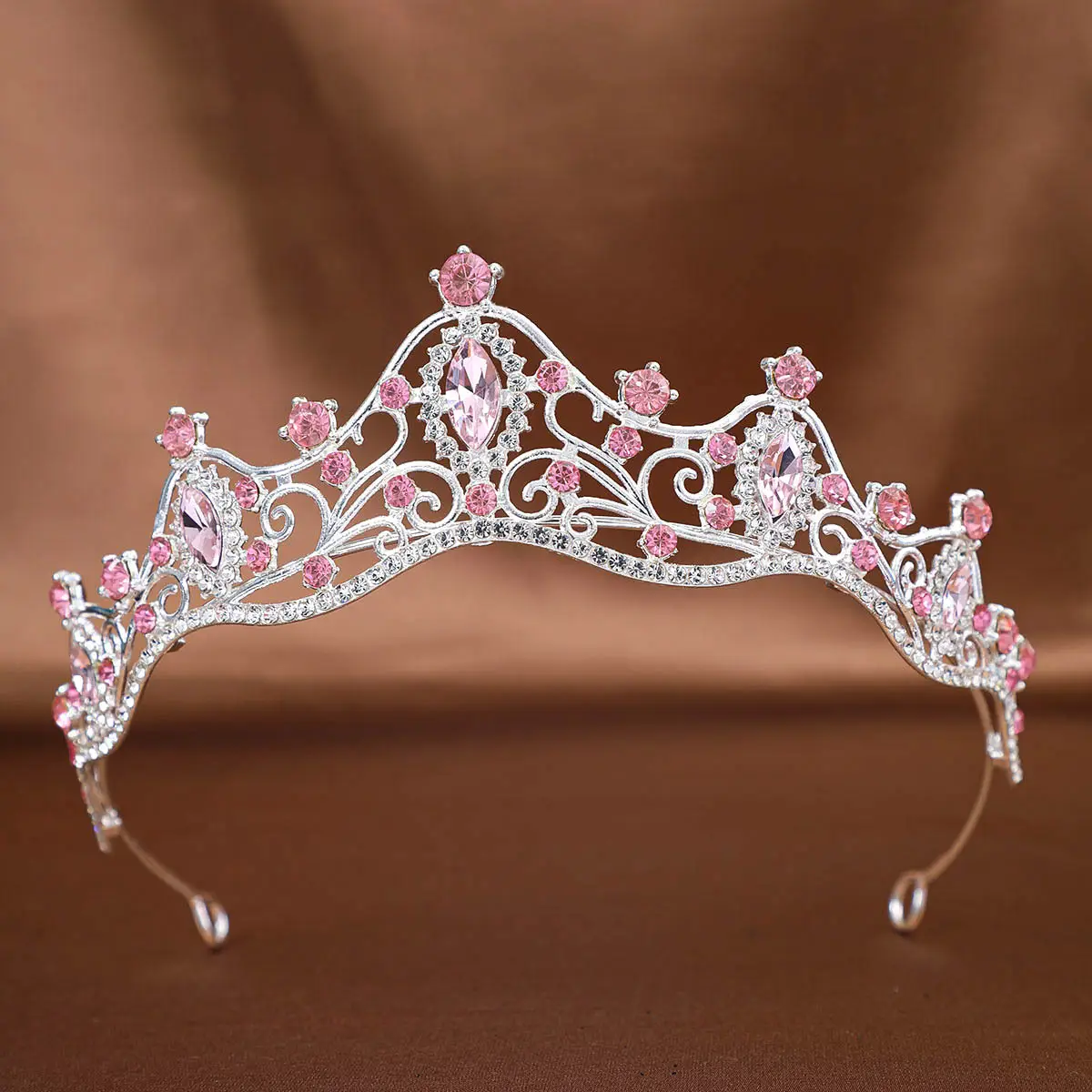 Cross-Border Bridal Crown Rhinestone Hair Accessory - Image 17