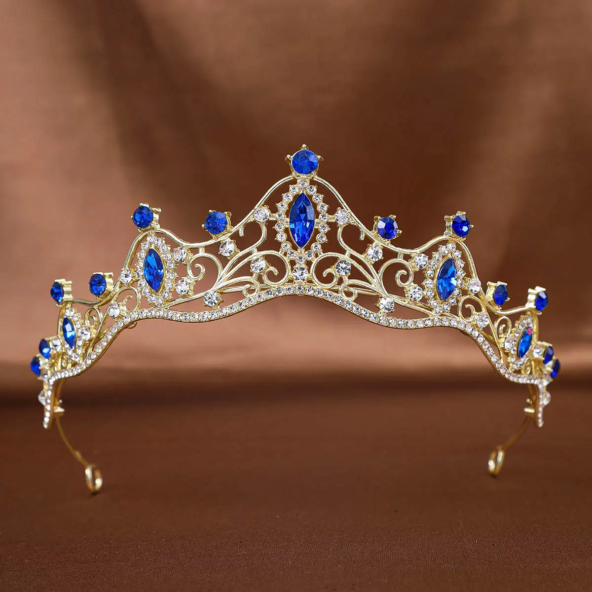 Cross-Border Bridal Crown Rhinestone Hair Accessory - Image 8