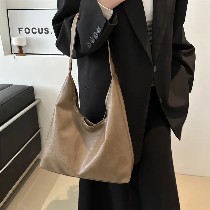 Black Vintage Women's Tote Bag 2024 New Arrival - Image 7
