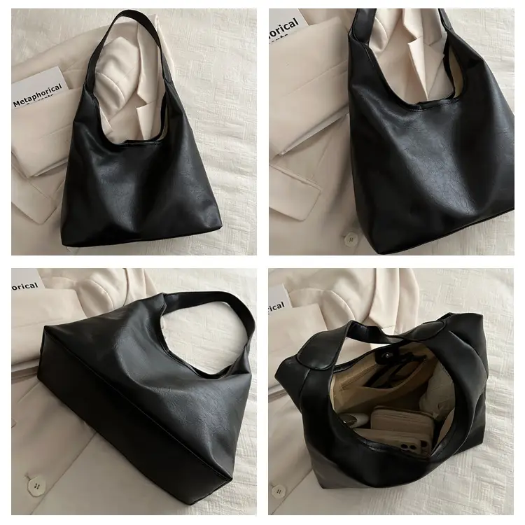 Black Vintage Women's Tote Bag 2024 New Arrival — feature 8