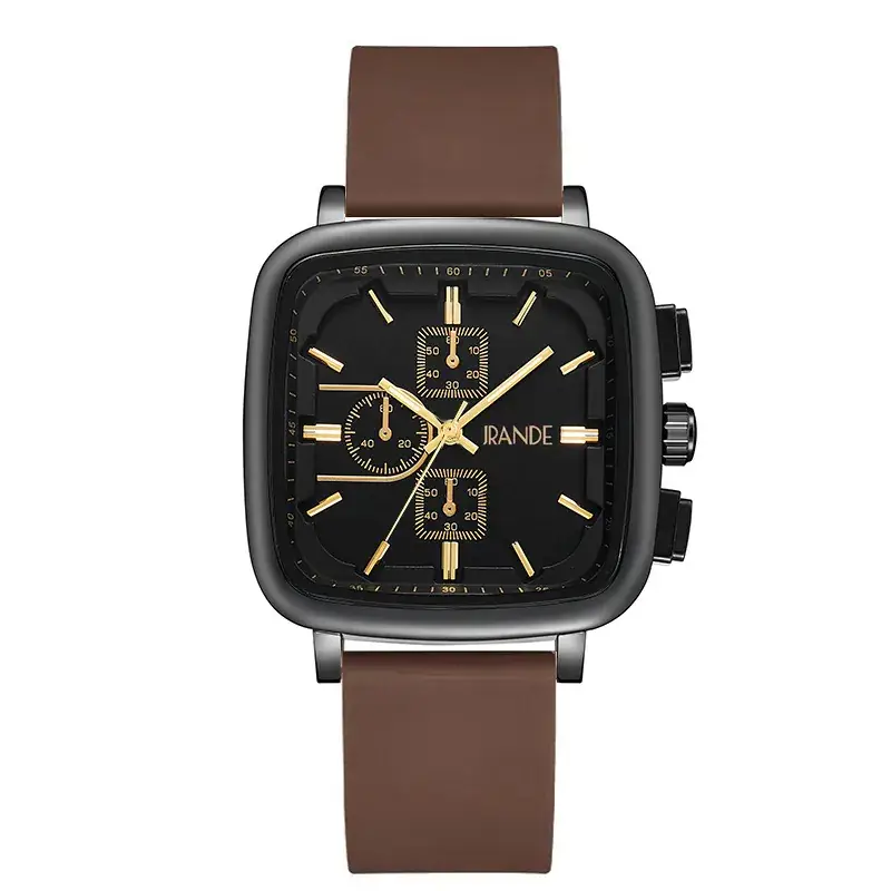 Jrande Silicone Band Casual Quartz Watch for Women - Image 4
