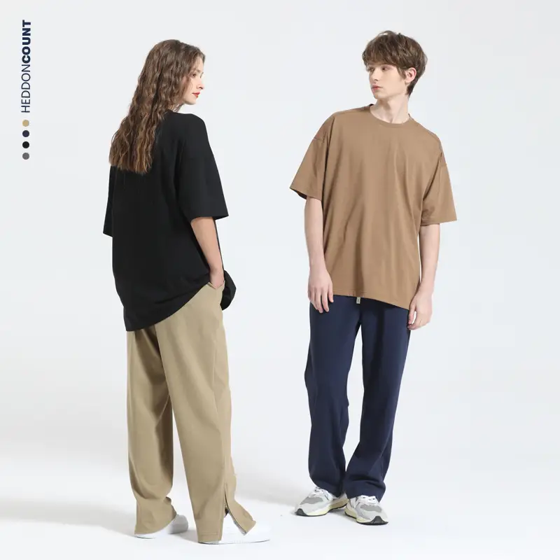 Dengjue Men's New Spring Summer Twill Cotton Sweatpants - Image 4