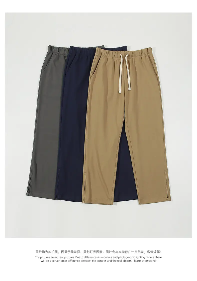 Dengjue Men's New Spring Summer Twill Cotton Sweatpants — feature 24