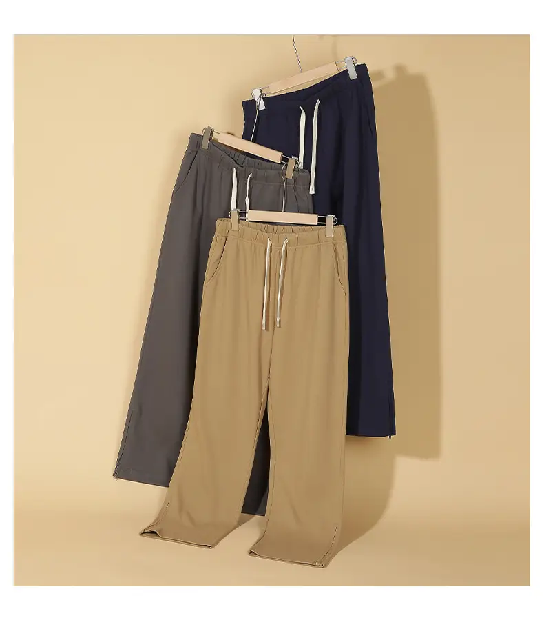 Dengjue Men's New Spring Summer Twill Cotton Sweatpants — feature 6