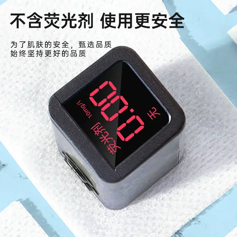 Digital Temperature Moisture Meter for Face Makeup Remover - Image 3