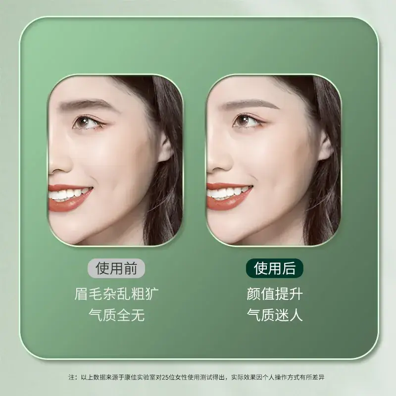 Rechargeable Eyebrow Trimmer for Men Women Green - Image 3