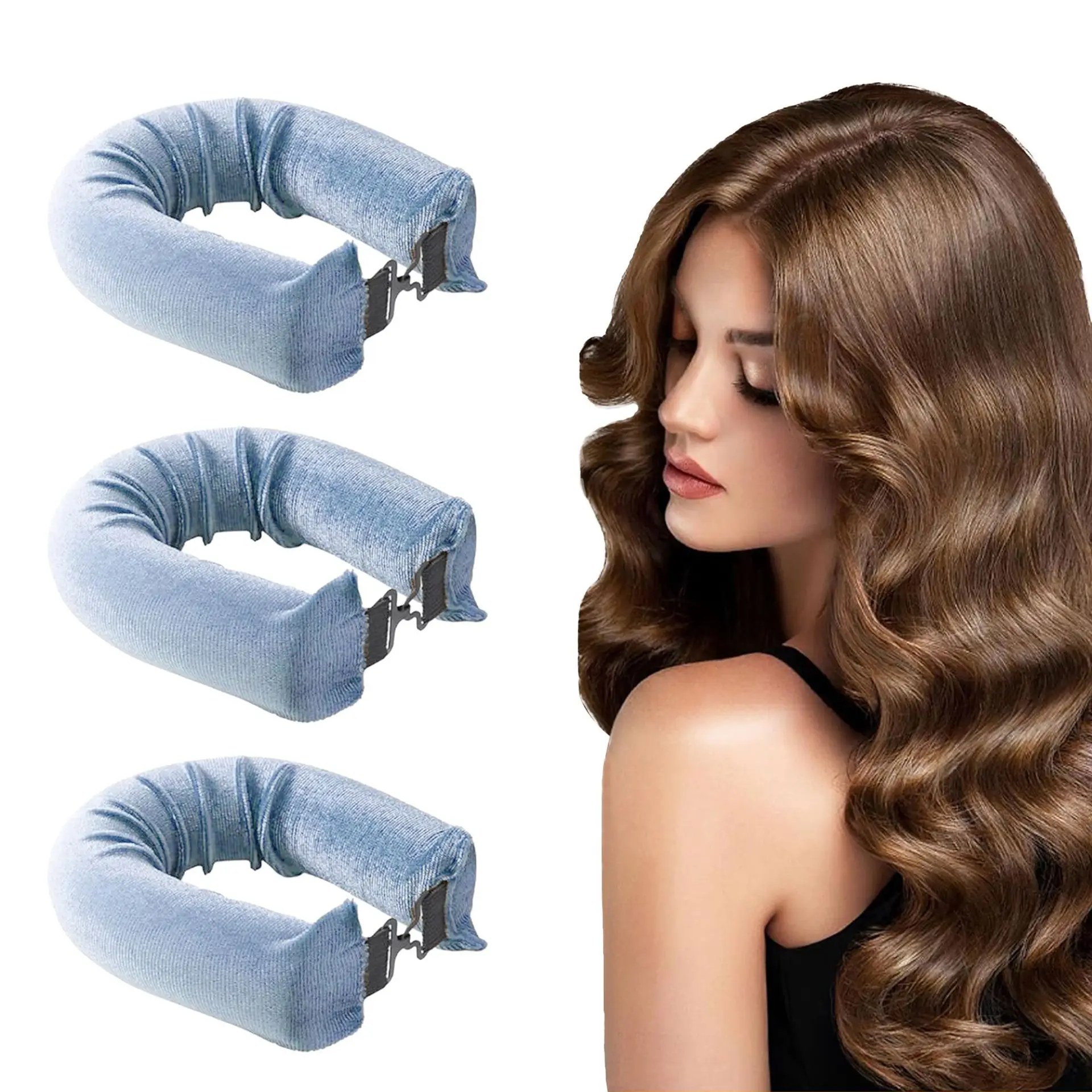 Cross-Border Heatless Curling Iron for Women Large Wave Hair Styling Tool - Image 18