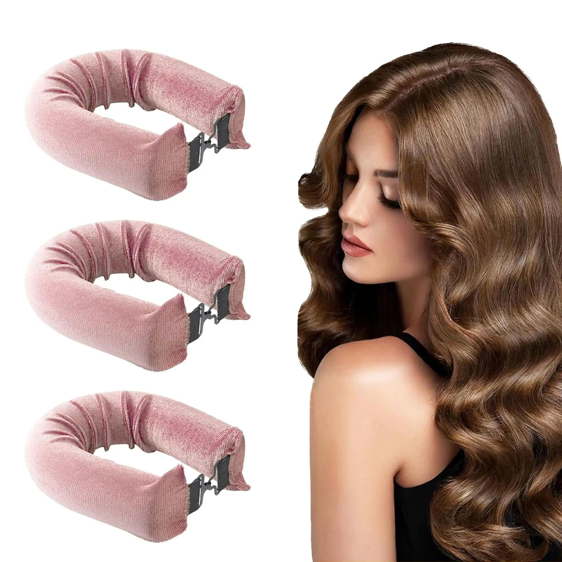 Cross-Border Heatless Curling Iron for Women Large Wave Hair Styling Tool - Image 19