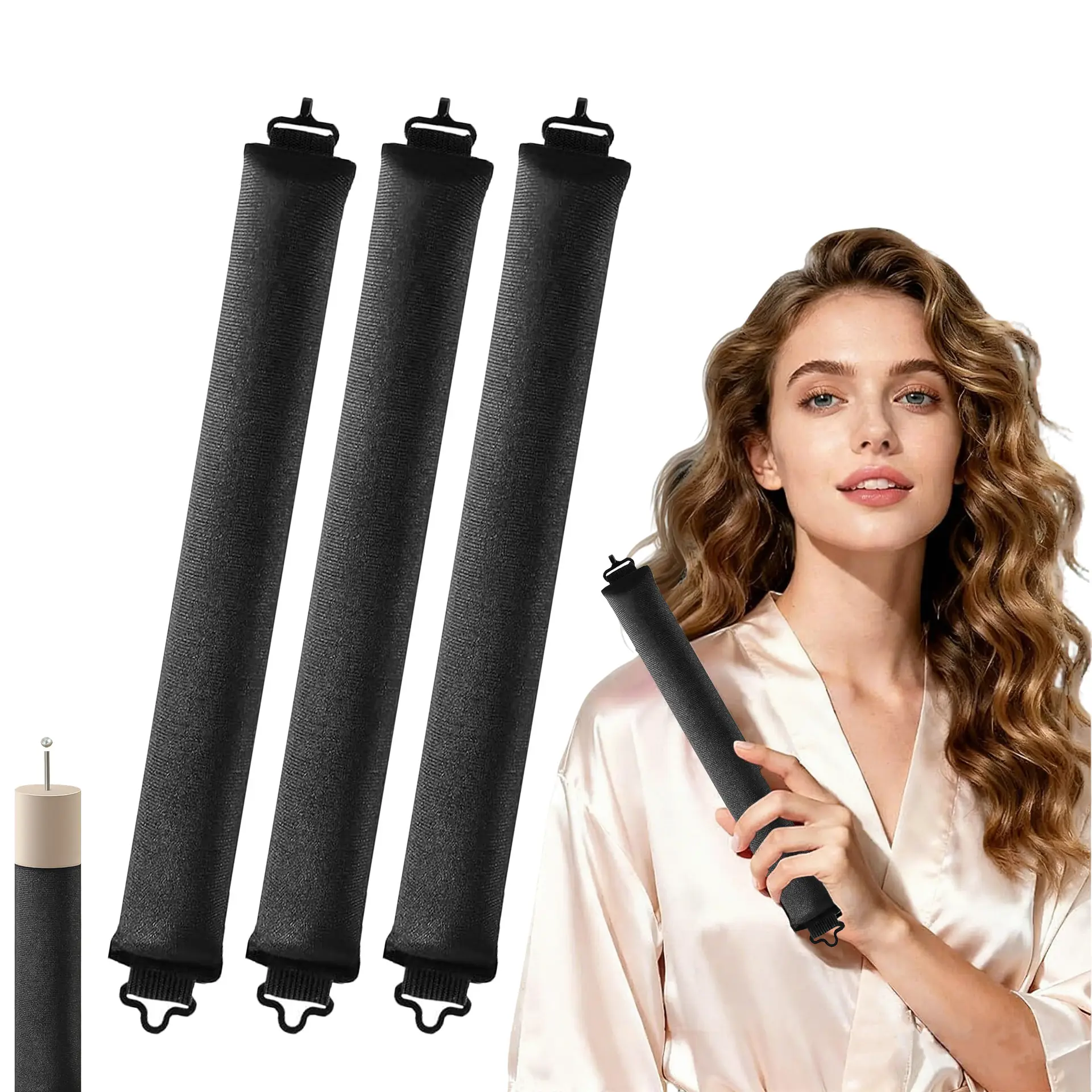 Cross-Border Heatless Curling Iron for Women Large Wave Hair Styling Tool - Image 32
