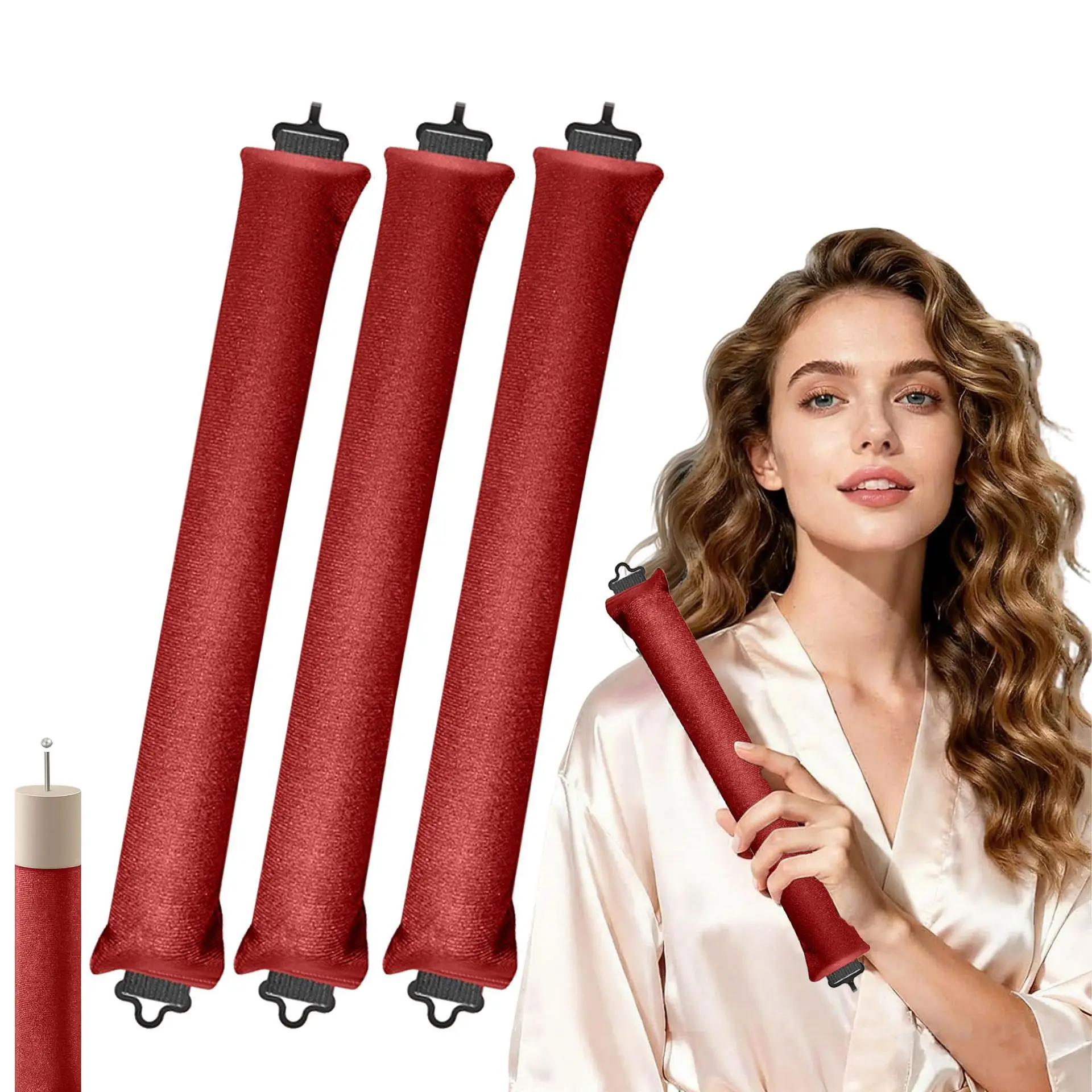 Cross-Border Heatless Curling Iron for Women Large Wave Hair Styling Tool - Image 35