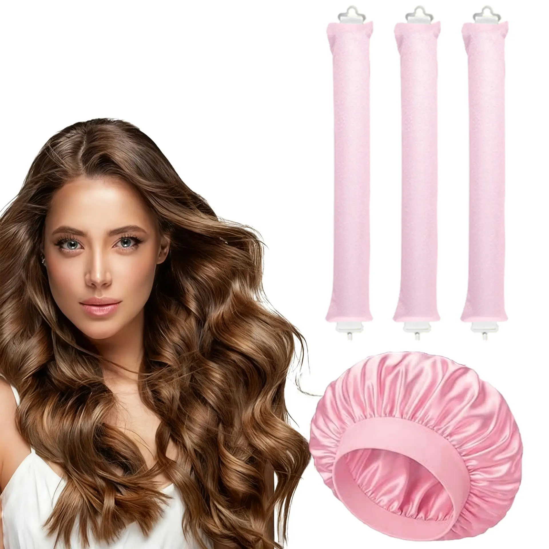 Cross-Border Heatless Curling Iron for Women Large Wave Hair Styling Tool - Image 36